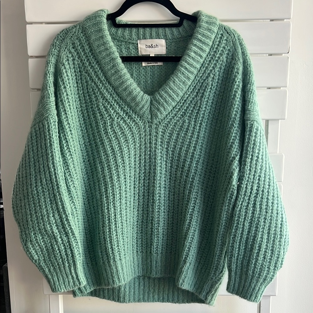 Ba&sh Women's Green Sweater